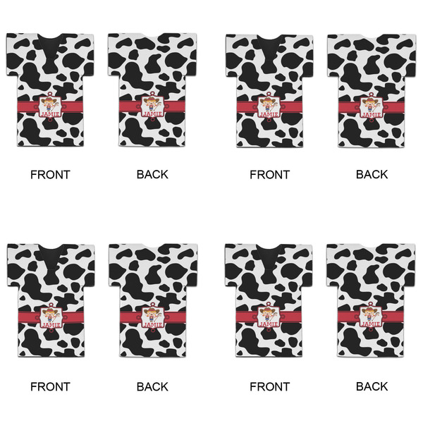 Cowprint Cowgirl Jersey Bottle Cooler - Set of 4 - APPROVAL