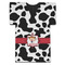 Cowprint Cowgirl Jersey Bottle Cooler - Set of 4 - FRONT (flat)