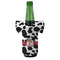 Cowprint Cowgirl Jersey Bottle Cooler - Set of 4 - FRONT (on bottle)