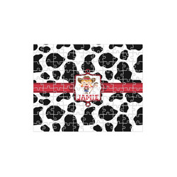 Cowprint Cowgirl 110 pc Jigsaw Puzzle (Personalized)