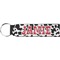 Cowprint Cowgirl Neoprene Keychain Fob (Personalized)