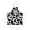 Cowprint Cowgirl Kid's Apron w/ Name or Text