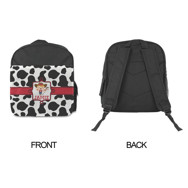 Cowprint Cowgirl Kid's Backpack - Approval