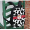 Cowprint Cowgirl Kids Backpack - In Context
