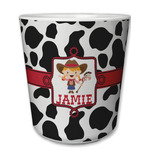 Cowprint Cowgirl Plastic Tumbler 6oz (Personalized)