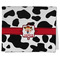 Cowprint Cowgirl Kitchen Towel - Poly Cotton w/ Name or Text