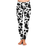 Cowprint Cowgirl Ladies Leggings - Extra Small