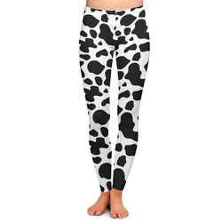 Cowprint Cowgirl Ladies Leggings - Extra Small (Personalized)