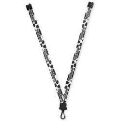 Cowprint Cowgirl Lanyard (Personalized)