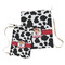 Cowprint Cowgirl Laundry Bag - Both Bags