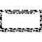 Cowprint Cowgirl License Plate Frame - Style B (Personalized)