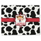 Cowprint Cowgirl Linen Placemat - Front