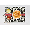 Cowprint Cowgirl Linen Placemat - Lifestyle (single)