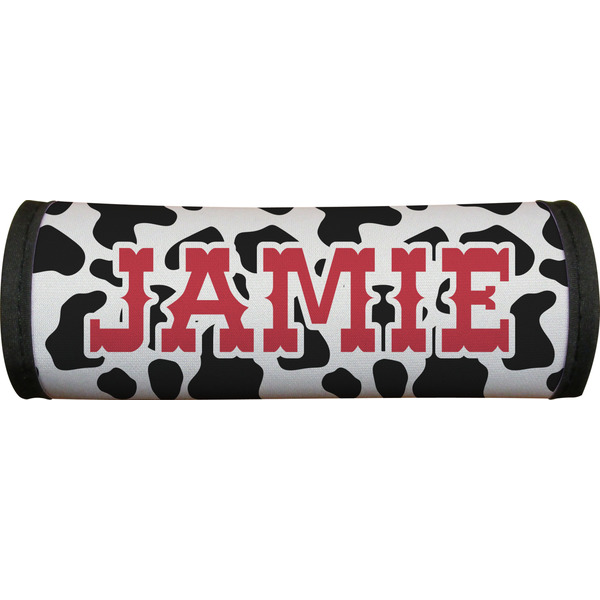 Cowprint Cowgirl Luggage Handle Wrap