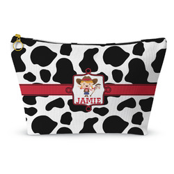 Cowprint Cowgirl Makeup Bag (Personalized)