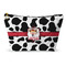 Cowprint Cowgirl Makeup Bag - Large - 12.5"x7" (Personalized)