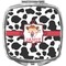 Cowprint Cowgirl Compact Makeup Mirror (Personalized)