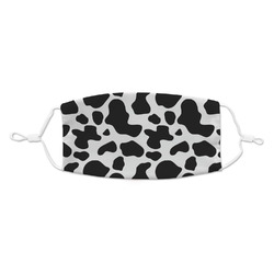 Cowprint Cowgirl Kid's Cloth Face Mask - Standard