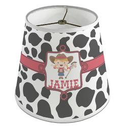 Cowprint Cowgirl Empire Lamp Shade (Personalized)