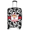 Cowprint Cowgirl Suitcase - 24" Medium - Checked (Personalized)