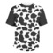 Cowprint Cowgirl Men's Crew T-Shirt - 2X Large