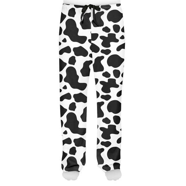 Cowprint Cowgirl Men's Pjs Front - on model