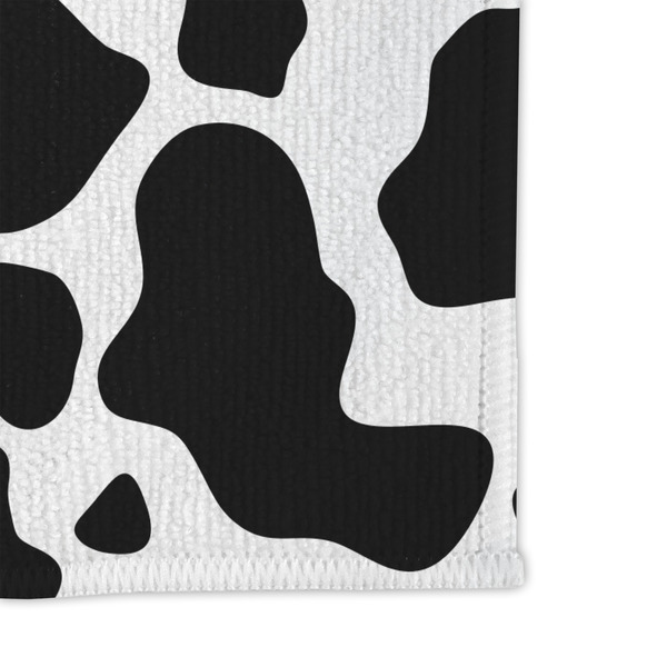 Cowprint Cowgirl Microfiber Dish Rag - DETAIL