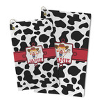 Cowprint Cowgirl Microfiber Golf Towel (Personalized)