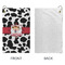 Cowprint Cowgirl Microfiber Golf Towels - Small - APPROVAL