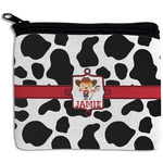 Cowprint Cowgirl Rectangular Coin Purse (Personalized)