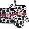 Cowprint Cowgirl Oven Mitt & Pot Holder Set w/ Name or Text