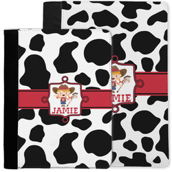 Cowprint Cowgirl Notebook Padfolio w/ Name or Text