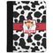 Cowprint Cowgirl Padfolio Clipboards - Small - FRONT