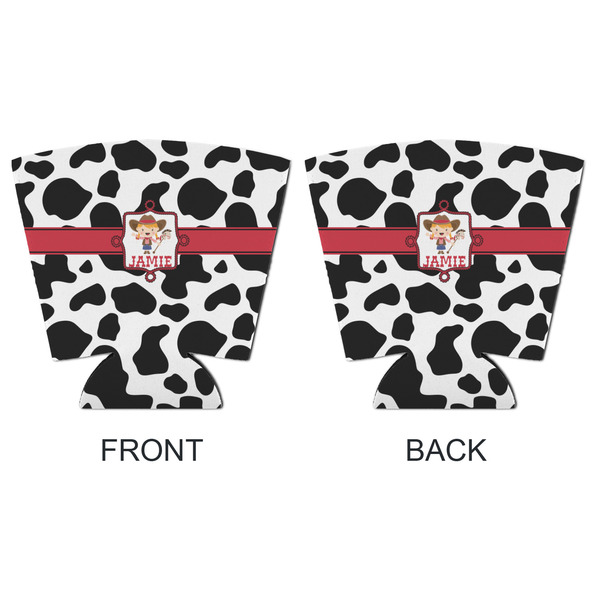 Cowprint Cowgirl Party Cup Sleeves - with bottom - APPROVAL