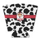 Cowprint Cowgirl Party Cup Sleeves - with bottom - FRONT