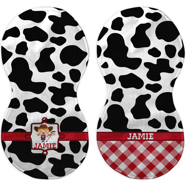Cowprint Cowgirl Peanut Shaped Burps - Approval