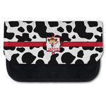 Cowprint Cowgirl Canvas Pencil Case w/ Name or Text