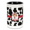 Cowprint Cowgirl Ceramic Pencil Holders - Black
