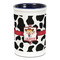 Cowprint Cowgirl Ceramic Pencil Holders - Blue