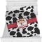 Cowprint Cowgirl Minky Blanket - 40"x30" - Single Sided (Personalized)