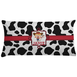 Cowprint Cowgirl Pillow Case (Personalized)