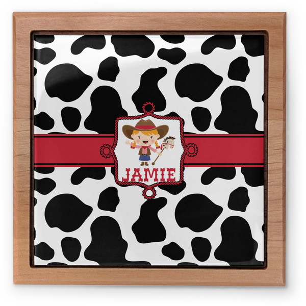 Cowprint Cowgirl Pet Urn - Apvl