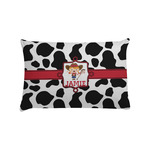 Cowprint Cowgirl Pillow Case - Standard (Personalized)