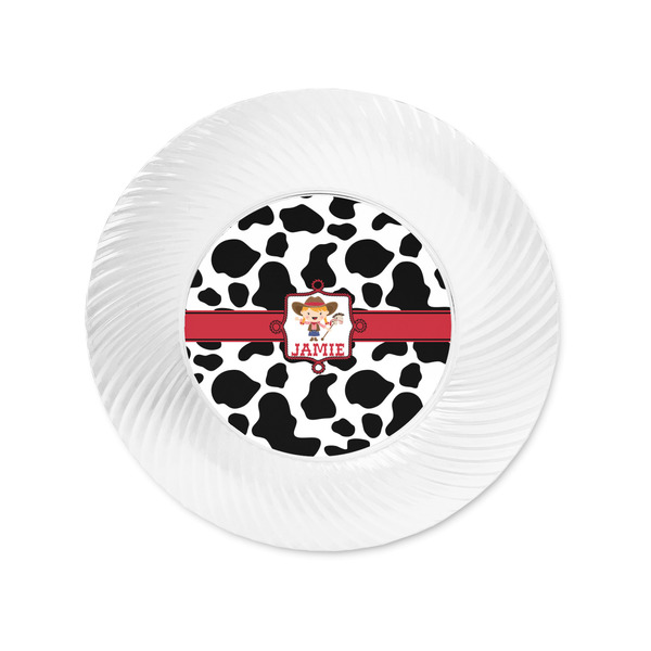 Cowprint Cowgirl Plastic Party Appetizer & Dessert Plates - Approval