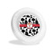 Cowprint Cowgirl Plastic Party Appetizer & Dessert Plates - 6" (Personalized)