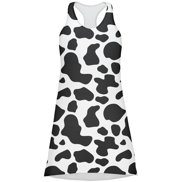 Custom Cowprint Cowgirl Racerback Dress