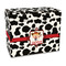 Cowprint Cowgirl Wood Recipe Box - Full Color Print (Personalized)