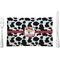 Cowprint Cowgirl Rectangular Glass Lunch / Dinner Plate - Single or Set (Personalized)