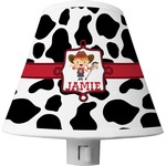 Cowprint Cowgirl Shade Night Light (Personalized)
