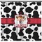 Cowprint Cowgirl Shower Curtain (Personalized) (Non-Approval)